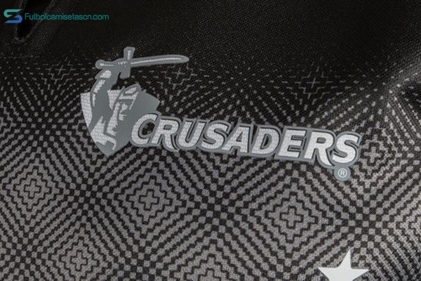 Camiseta Rugby Crusaders Entrenamiento 2018 Gris